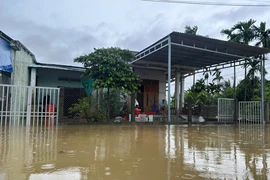 Mưa suốt đêm, nhiều khu vực ở Đà Nẵng ngập sâu