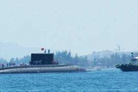 Quân cảng Cam Ranh đón tàu ngầm 185- Khánh Hòa