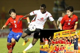 Bốn đội bóng quốc tế dự BTV Cup 2015