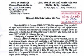 Vụ bị can Đỗ Đăng Dư chết: Cấp giấy chứng nhận cho luật sư