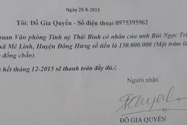 Phó phòng Xây dựng đảng vắng mặt bất thường nhiều ngày