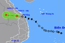 Bão số 6 suy yếu thành vùng áp, mưa lớn ở Trung Bộ
