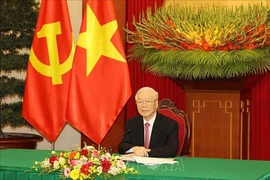 Tổng Bí thư Nguyễn Phú Trọng điện đàm Tổng Bí thư, Chủ tịch nước Tập Cận Bình