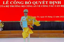 Quảng Trị có tân Phó Giám đốc Công an tỉnh