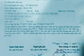 Nguyên nhân thanh niên tử vong khi làm việc với công an Long Thành, Đồng Nai