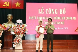 Công bố quyết định bổ nhiệm Giám đốc Công an Hà Tĩnh, Đồng Nai