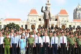 Tổng Bí thư, Chủ tịch nước Tô Lâm tham dự Lễ Báo công dâng Bác của Công an TP.HCM