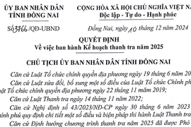 Đồng Nai sẽ tiến hành hơn 500 cuộc thanh tra trong năm 2025
