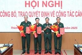 Thiếu tướng Vũ Văn Điền làm Tư lệnh Bộ Tư lệnh TP.HCM