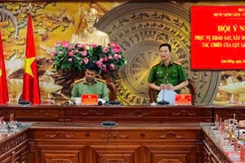 Xây dựng phương án tác chiến và diễn tập Cảnh sát cơ động tại Tây Nguyên