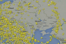 Đông Ukraine - tuyến bay đông đúc bậc nhất thế giới