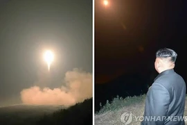 Kim Jong-un trực tiếp chỉ huy tập trận phóng tên lửa nhằm căn cứ quân sự Mỹ