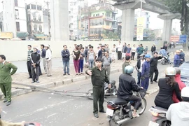 Tai nạn nghiêm trọng ở công trường dự án đường sắt trên cao 