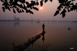 Nét quyến rũ của hồ Tây ngày đông