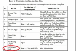 Vụ nhận chìm bùn, cát: Nhà khoa học thứ 3 bị mạo danh