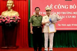 Thượng tá Nguyễn Quốc Toàn làm Phó Giám đốc Công an tỉnh Tây Ninh