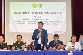 Quân khu 7 và trường HUFLIT: Thông tin trên mạng về nữ sinh viên là sai sự thật