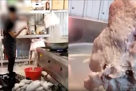 ĐIỀU TRA - Bài 1: Cả tấn vú heo trôi nổi từ Trung Quốc thành nầm bò trong quán nhậu tại Đà Lạt, Đà Nẵng