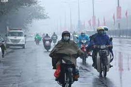 Hôm nay, Bắc bộ và Bắc Trung bộ trời chuyển rét, mưa to