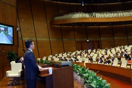 Phó Thủ tướng Vũ Đức Đam phát biểu tại Hội nghị Văn hóa toàn quốc.