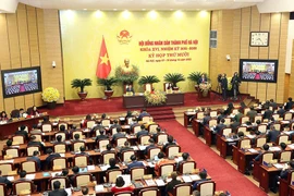 Kỳ họp thứ10 HĐND TP Hà Nội khai mạc sáng 7-12.