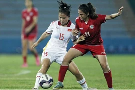 Trận U-20 Việt Nam thắng Lebanon 3-0.