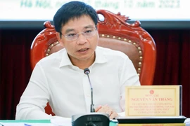 Bộ trưởng Nguyễn Văn Thắng chỉ đạo tại hội nghị.