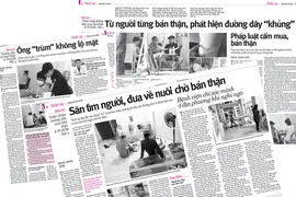 Các bài điều tra về đường dây mua bán thận ở TP.HCM do PV báo Pháp Luật TP.HCM thực hiện.