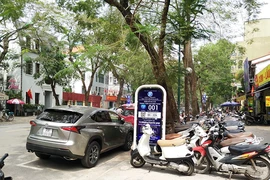 Hà Nội định giá giữ xe qua smartphone 15.000 đồng/giờ