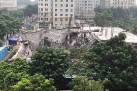 Chủ tịch Hà Nội yêu cầu báo cáo vụ sập trường mầm non