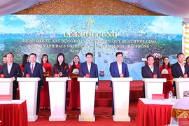 Khởi công nút giao Vành đai 3 với cao tốc Hà Nội - Hải Phòng