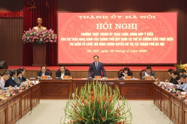 Hà Nội lấy ý kiến dự thảo Nghị định về chính quyền đô thị