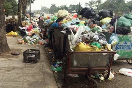 Chủ tịch Hà Nội yêu cầu thanh tra nhà thầu thu gom rác