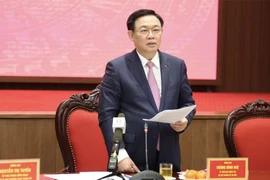 Bí thư Thành uỷ Hà Nội Vương Đình Huệ