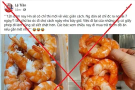 Hà Nội bác tin giả người dân được ra ngoài 1 lần trong tuần