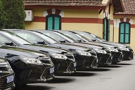 xe biển xanh