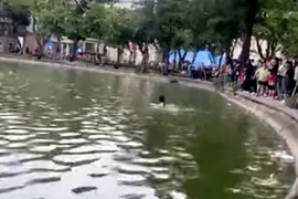 Công an thông tin vụ người phụ nữ đuối nước tử vong ở hồ Hoàn Kiếm