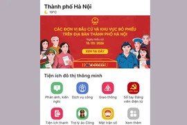 Ứng dụng iHanoi tích hợp bản đồ số 1.451 điểm bầu cử phục vụ cử tri Thủ đô
