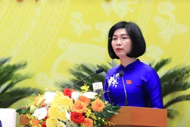 Bà Phùng Thị Hồng Hà tái đắc cử Chủ tịch HĐND TP Hà Nội