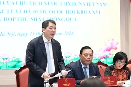 Công bố Lệnh của Chủ tịch nước về luật thuế quan trọng liên quan đến hộ kinh doanh