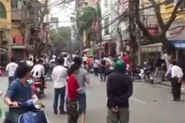 Tạm giữ một đối tượng sau vụ công an nổ 3 phát súng 