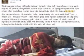 Vụ 'bị đâm khi cứu người': Nghi phạm khai gì?