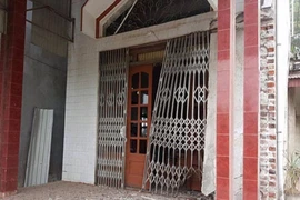 Nghi nổ mìn trước cửa nhà trưởng công an xã