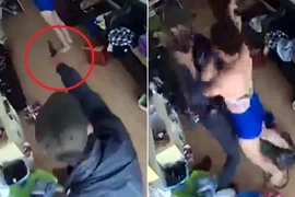 Đem súng giả đi cướp, bị nữ chủ nhà đánh chạy 'té khói'
