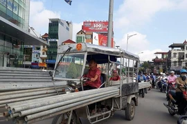 Tung cảnh sát hình sự xử lý bảo kê xe thương binh giả