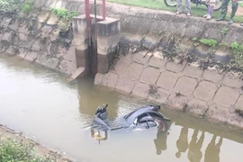 Một cán bộ trại giam tử vong dưới mương nước