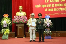Bộ Công an bổ nhiệm 2 giám đốc công an tỉnh