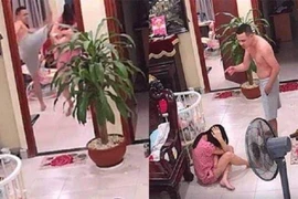 Tạm giữ hành chính 'võ sư' đánh đập dã man vợ đang bế con nhỏ