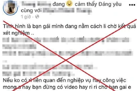 Bị phạt 12 triệu vì tung tin bạn gái bị quấy rối ở khu cách ly
