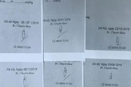 Bộ Y tế chỉ đạo khẩn vụ 'nhân bản' phiếu siêu âm tim phi công
